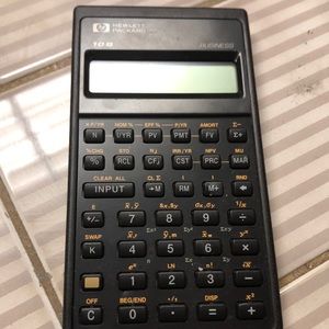 Hewlett packard calculator 10B